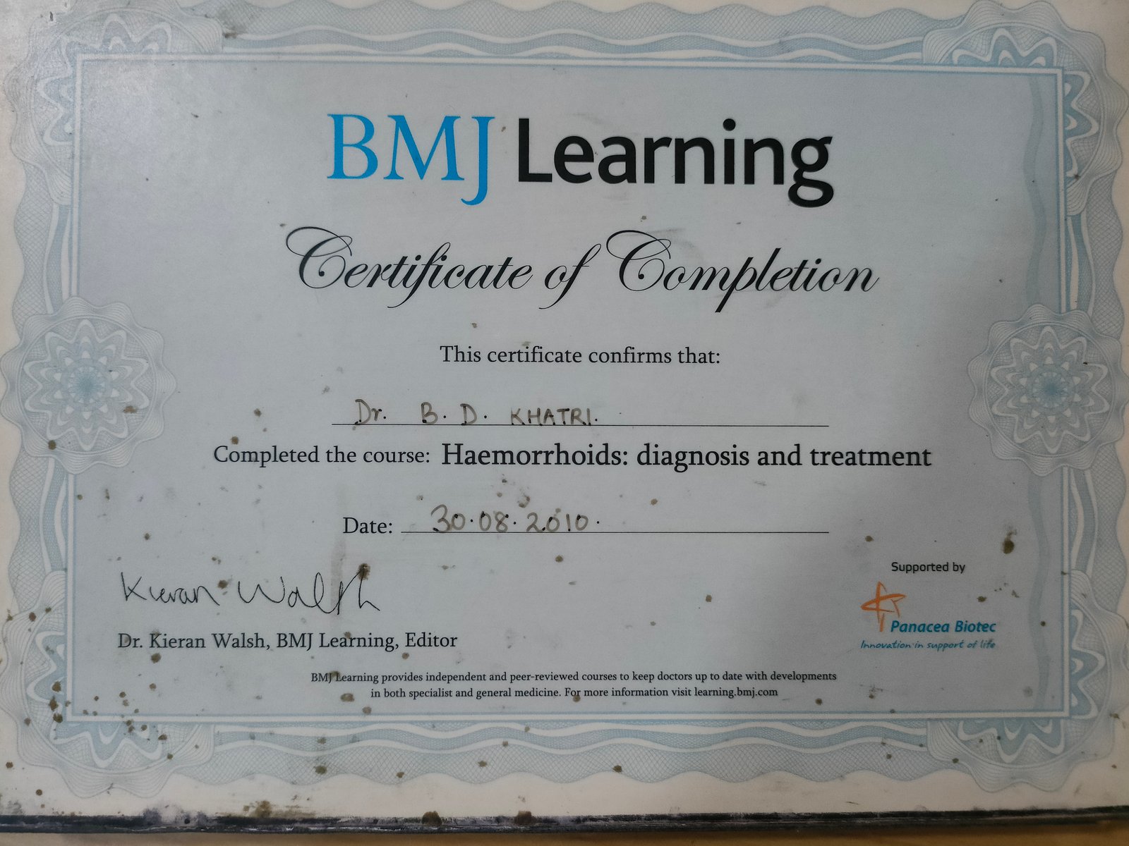Certification 3